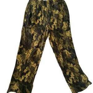 Camouflage Print Pajama Pants